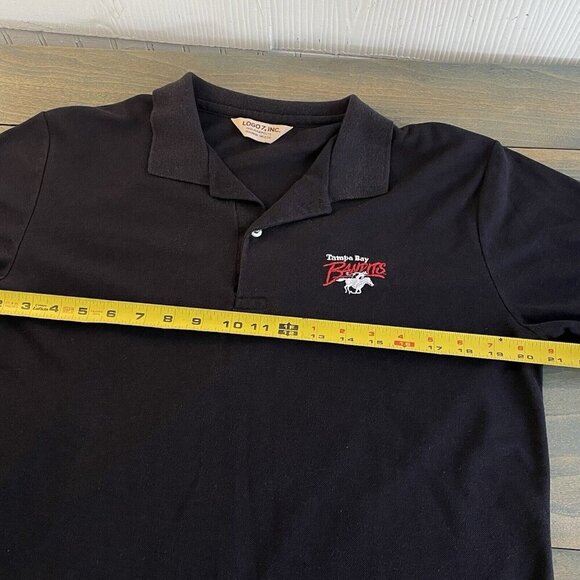 Vintage Tampa Bay Bandits Embroidered 80s USFL Polo Shirt - Men’s M/L (A6) - Picture 5 of 6